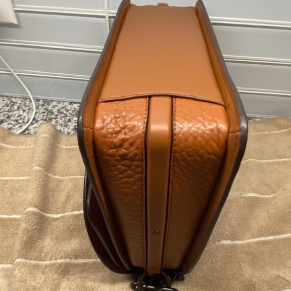 Coach Brown Leather Shoulder Bag - Picture 8 of 14